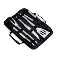 Kit Churrasco 5 Peças com Estojo